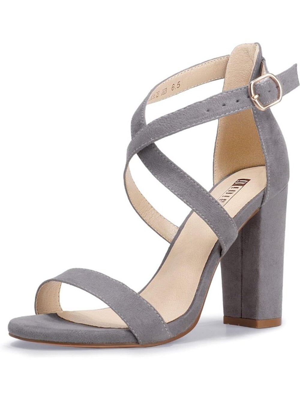 Strappy Chunky Heels Open Toe Ankle Strap Sandals for Stylish Summer Nights